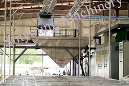 Vibrating filling station